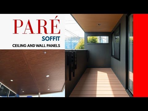 PARÉ Soffit - Ceiling & Wall Systems